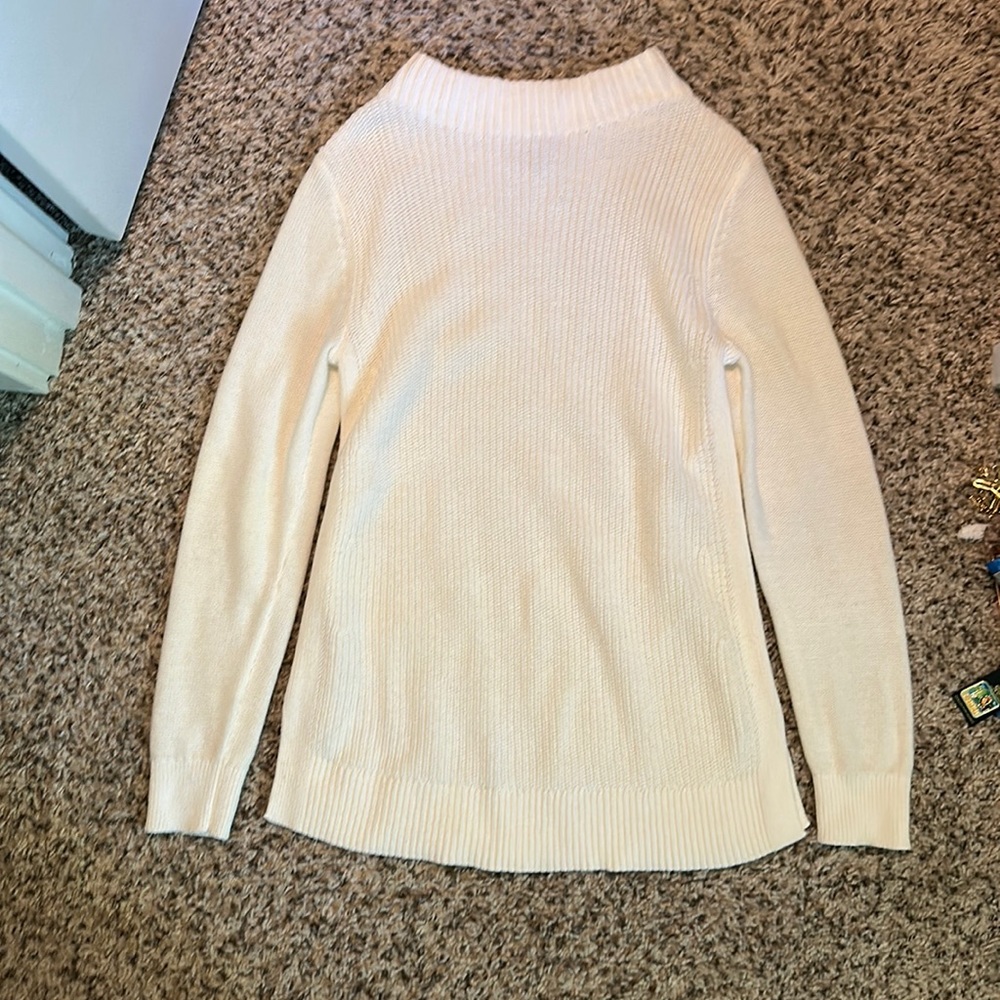 Loft cream long sweater